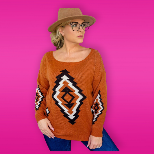 Aztec Pullover