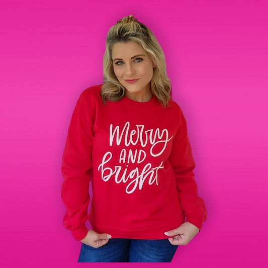 Merry and Bright Sweatshirt