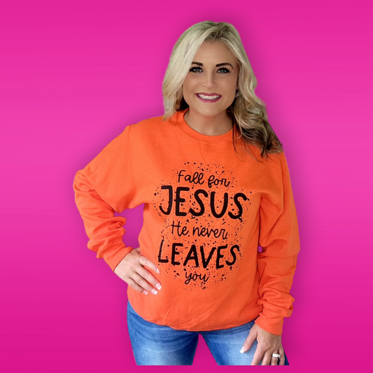 Fall for Jesus Sweatshirt