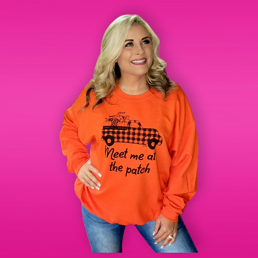 Meet Me At The Pumpkin Patch Sweatshirt